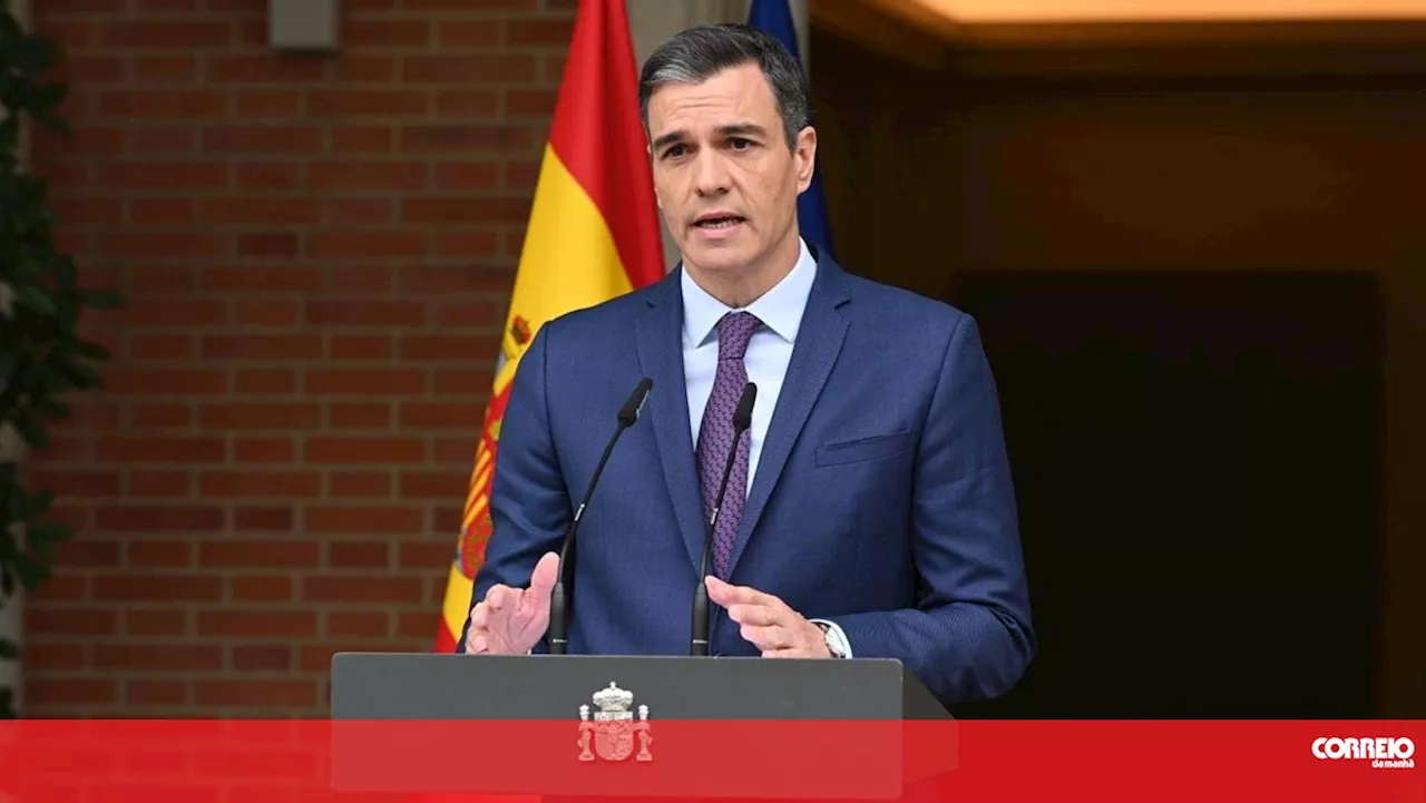 Pedro Sánchez admite demitir-se após mulher ser alvo de investigação