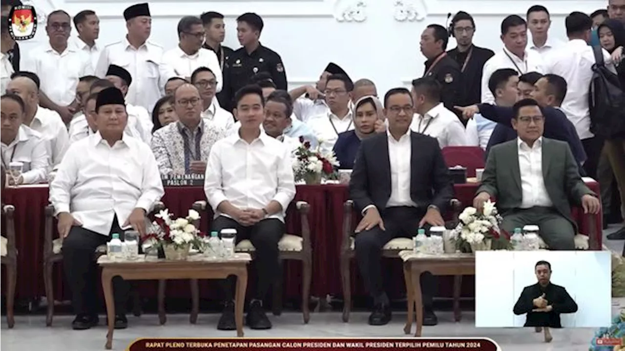 KPU Sah Tetapkan Prabowo-Gibran, Netizen Tanya Ganjar-Mahfud di Mana