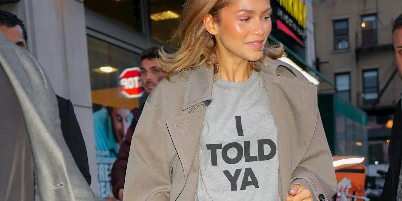 Perché tutti vorremmo la t-shirt con lo slogan di Zendaya