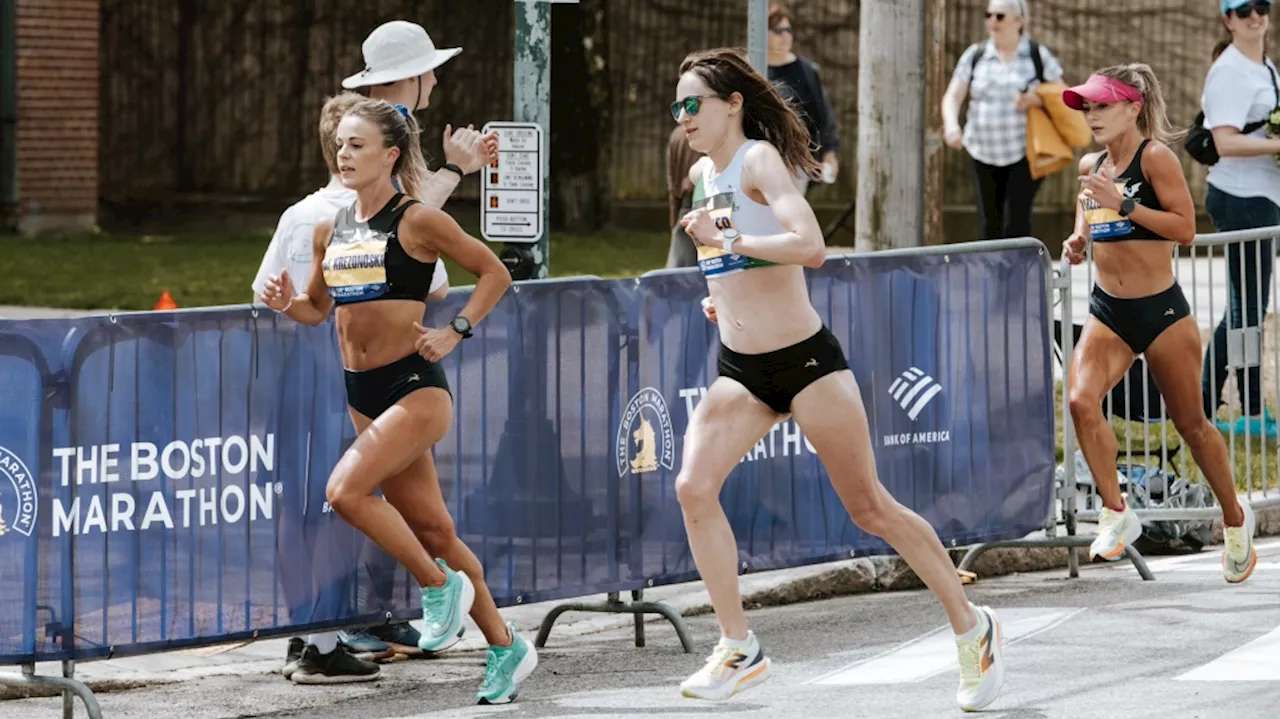 Twins from Toronto were Canada’s top two female finishers at this year's Boston Marathon