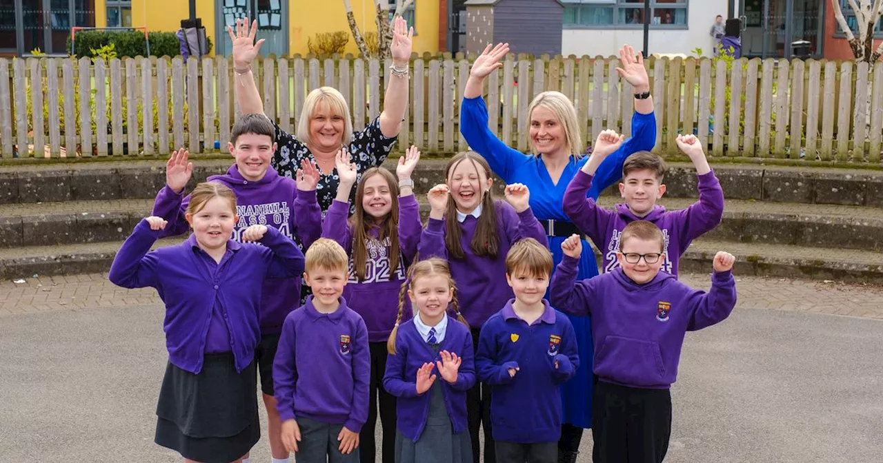 Ayrshire primary school celebrates glowing report following inspection