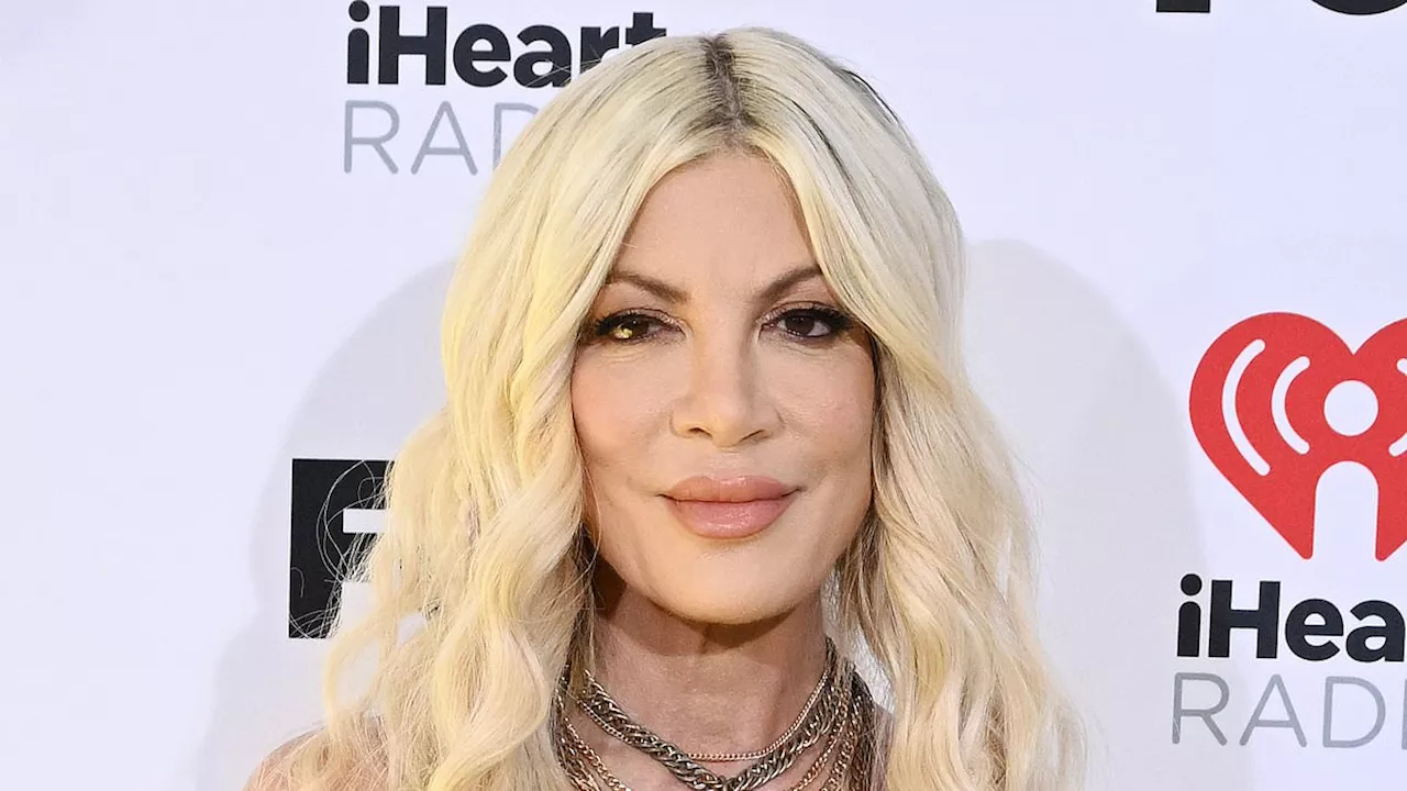 Tori Spelling reveals no one has 'broken my heart' since 'first love' and Beverly Hills, 90210...