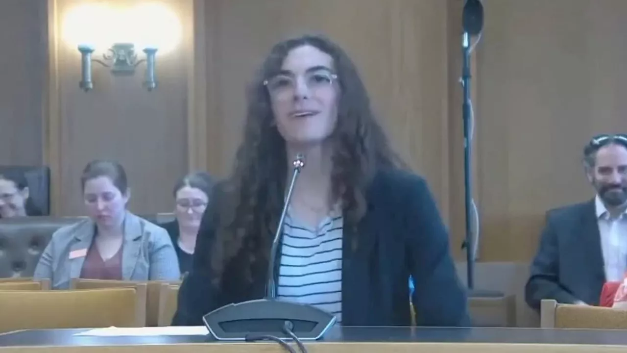 Trans high school athlete addresses hearing on banning trans girls