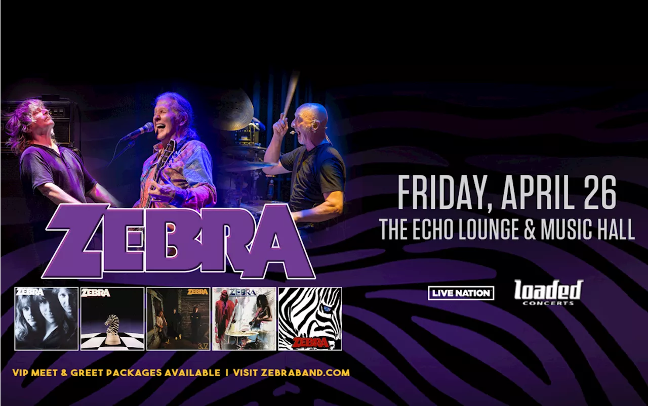 Win 2 tickets to Zebra!