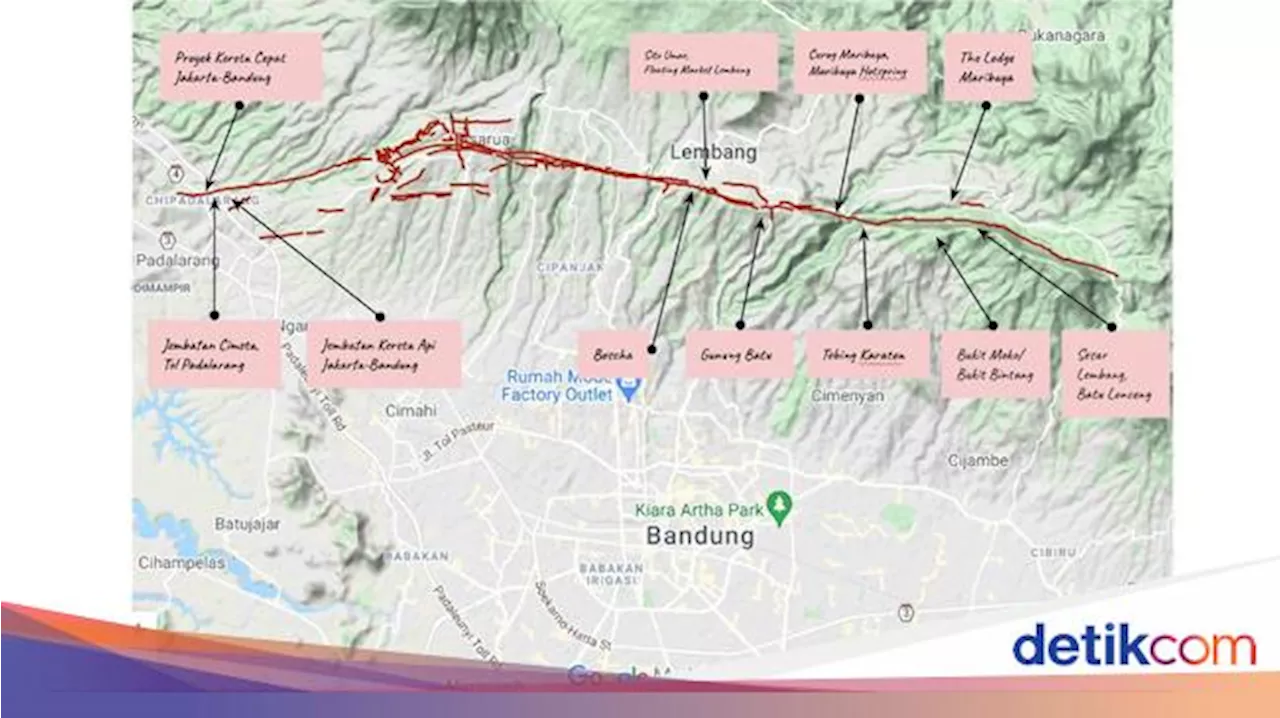 Dampak Sesar Lembang Masih Jadi Ancaman, BRIN Imbau Warga Lebih Waspada