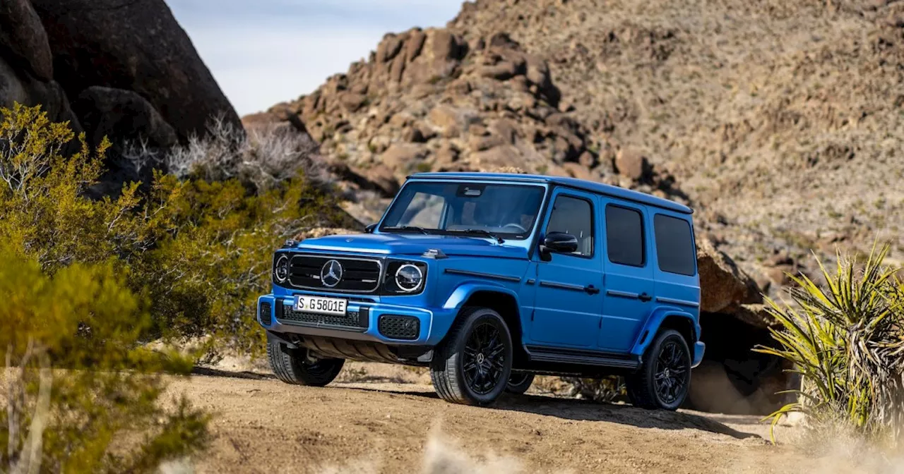 Mercedes G580 electrifies an off-road icon