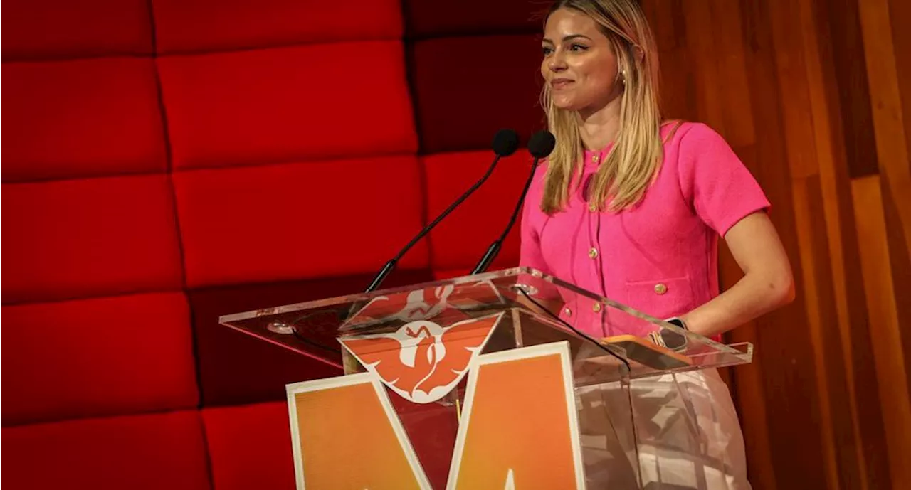 Mariana Rodríguez presenta plan 'Monterrey Emprendedor' para fomentar el autoempleo