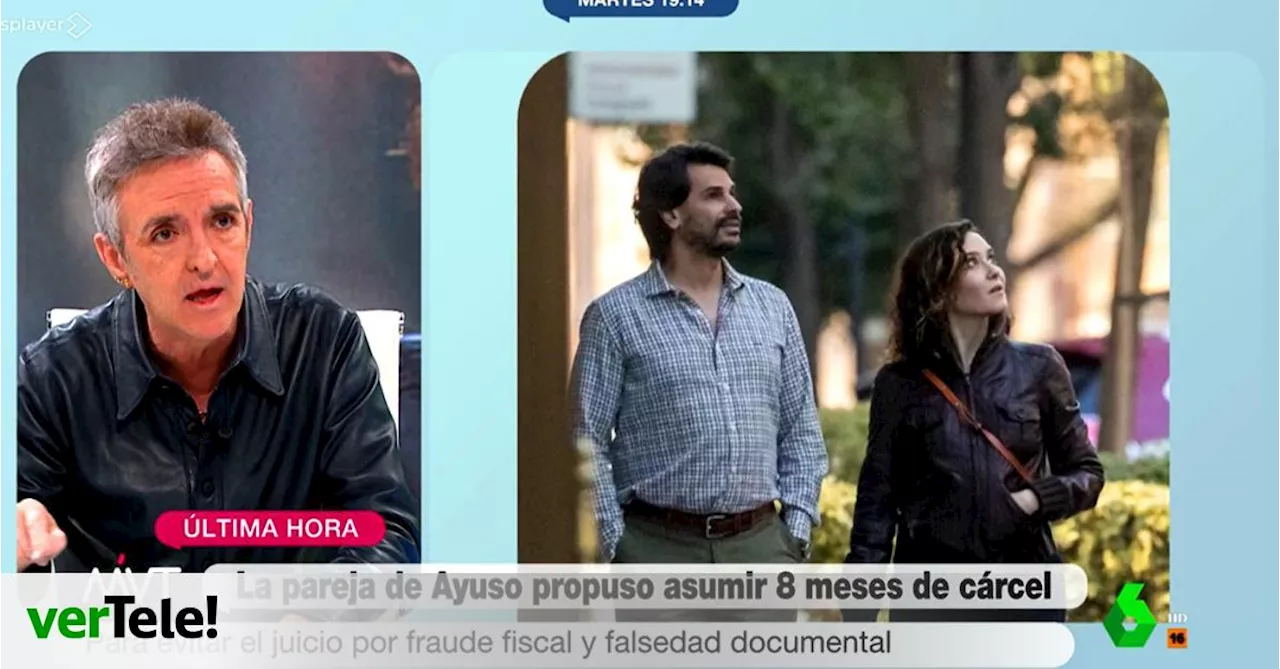 La dura reflexión de Ramoncín en laSexta contra Ayuso y su pareja: 'Haría muy bien por ella y por todos en callarse'