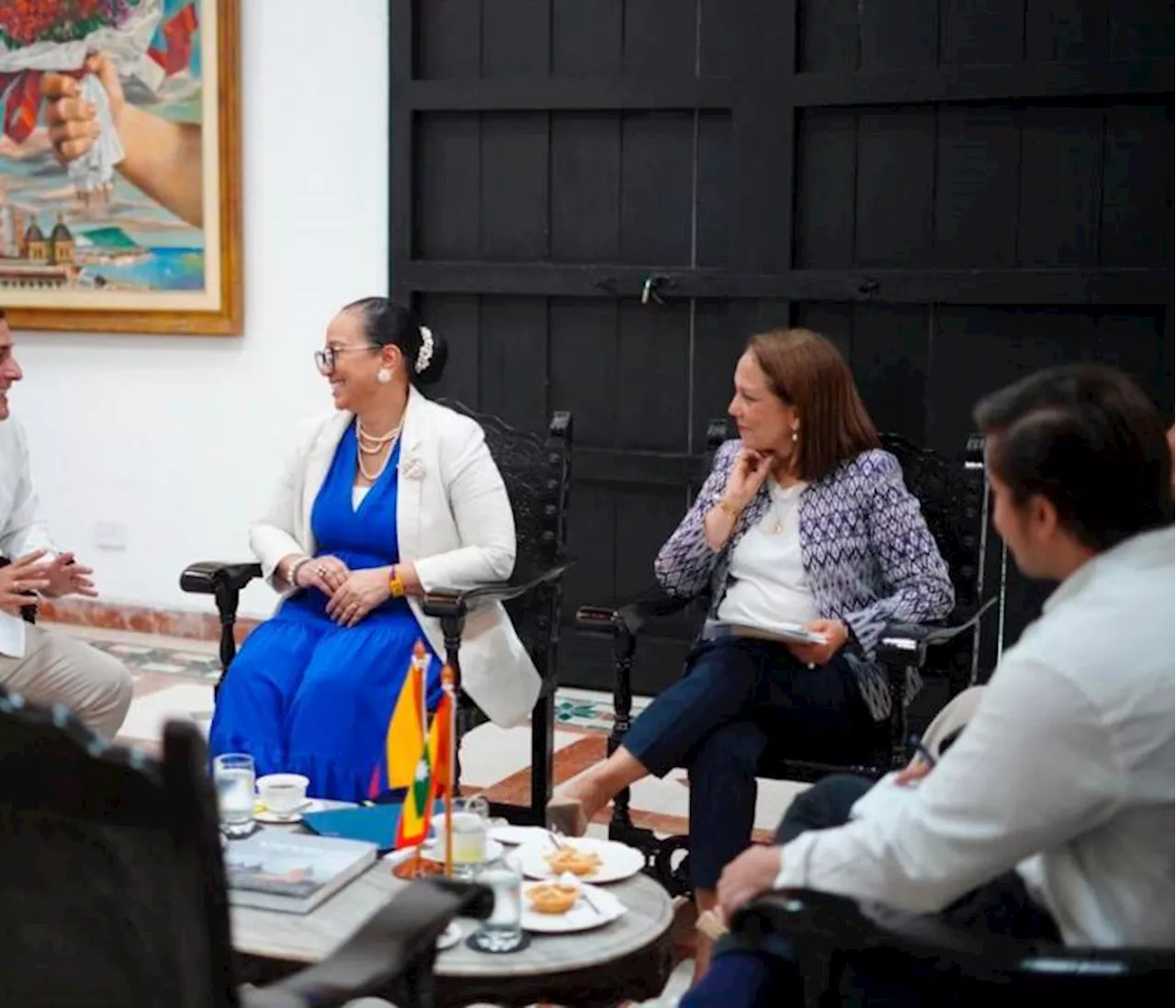 Alcalde Turbay se reunió con la viceministra de Asuntos Multilaterales