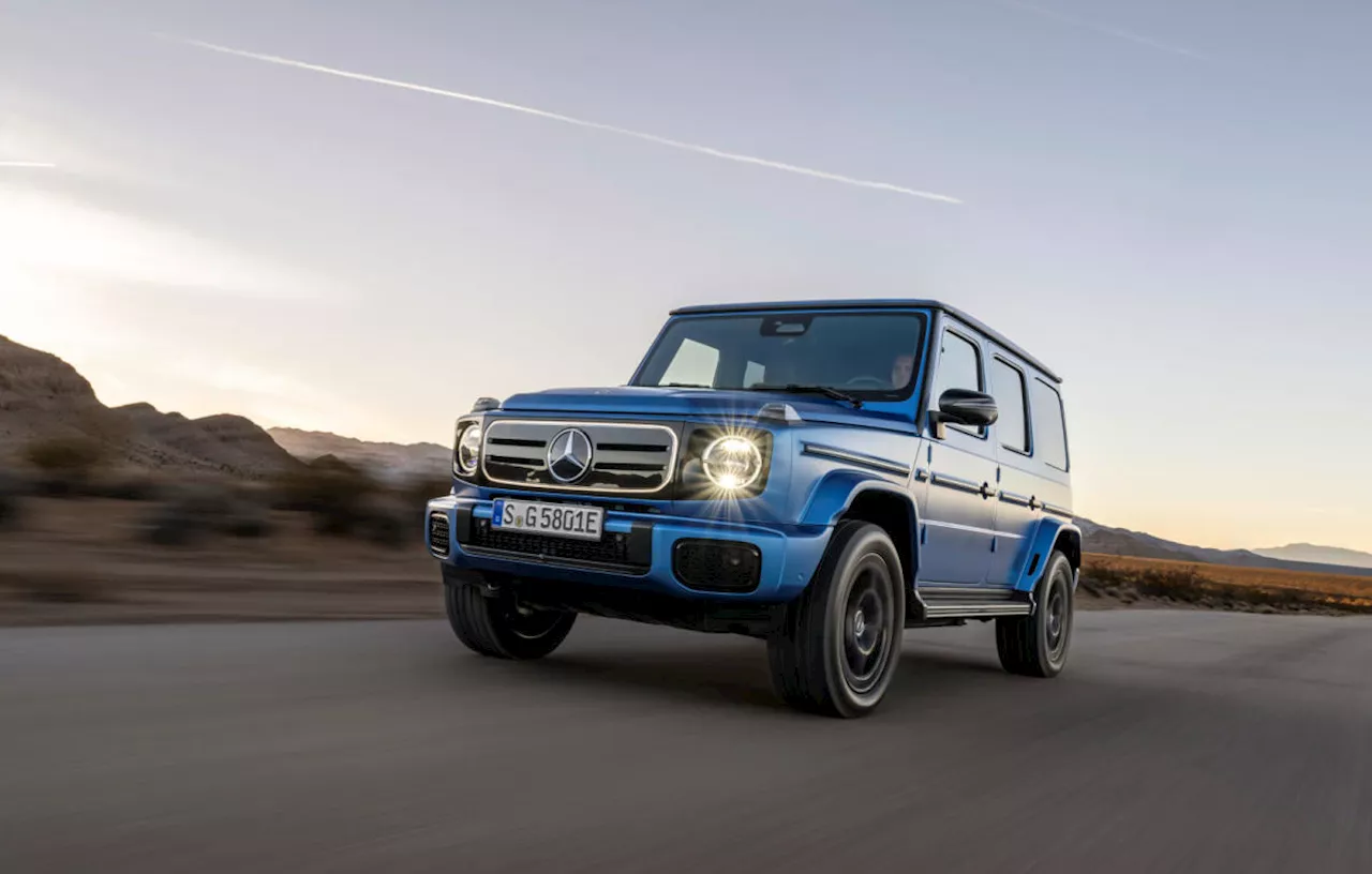 Mercedes-Benz finally unveils its electric G-Class luxury off-roader