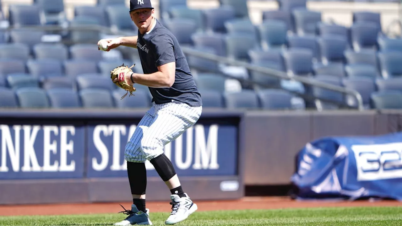 Yankees' DJ LeMahieu exits 1st rehab game early with sore foot