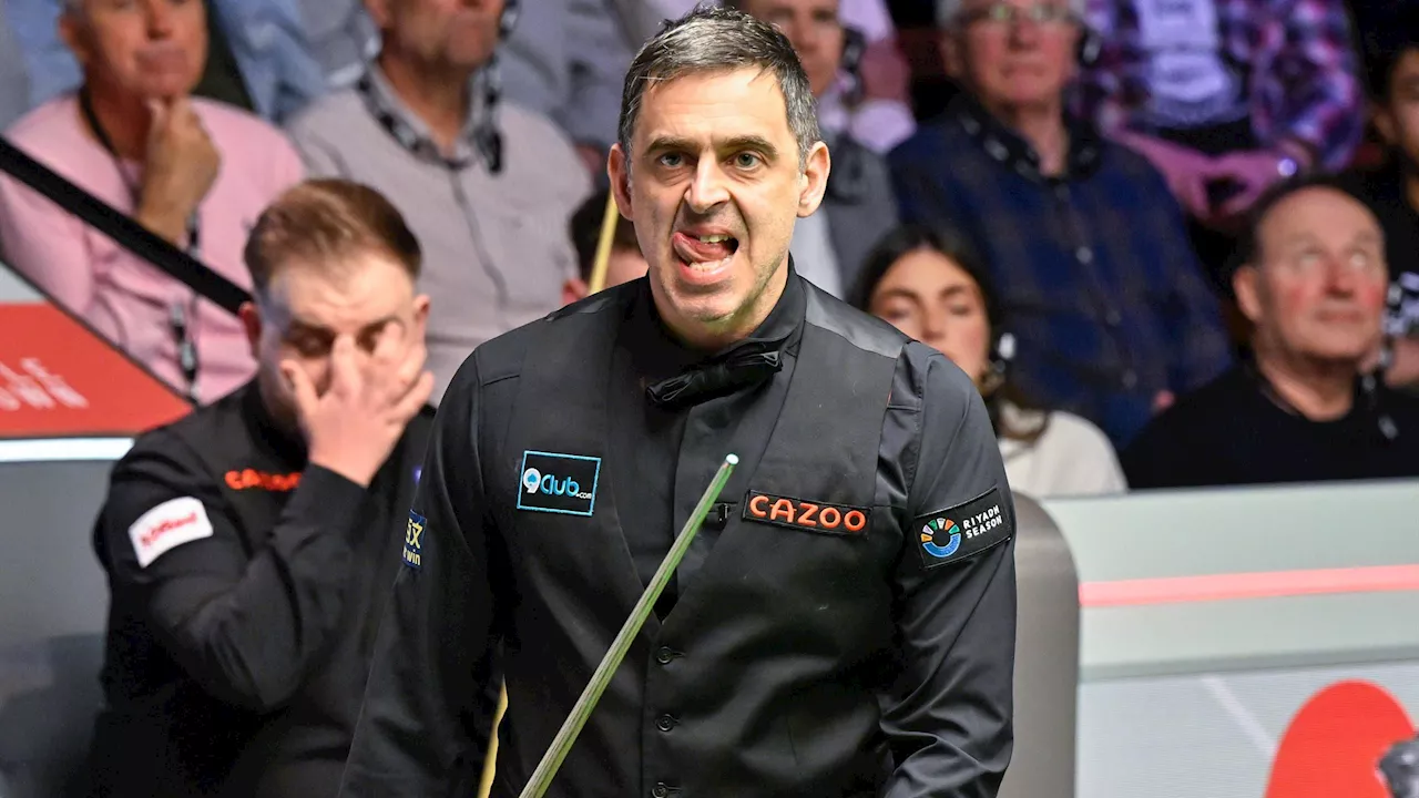 Snooker-WM: Ronnie O'Sullivan mit Machtdemonstration in Runde eins gegen Jackson Page - Traumstart im Crucible