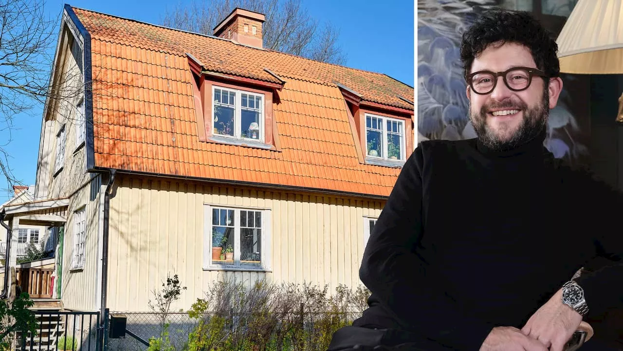 Christian Quaglias villa i Enskede: ”Här har jag landat”