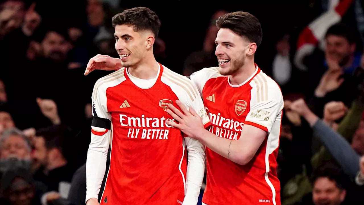 Arsenal 5-0 Chelsea: Havertz nets brace against former club as Prem leaders earn emphatic win