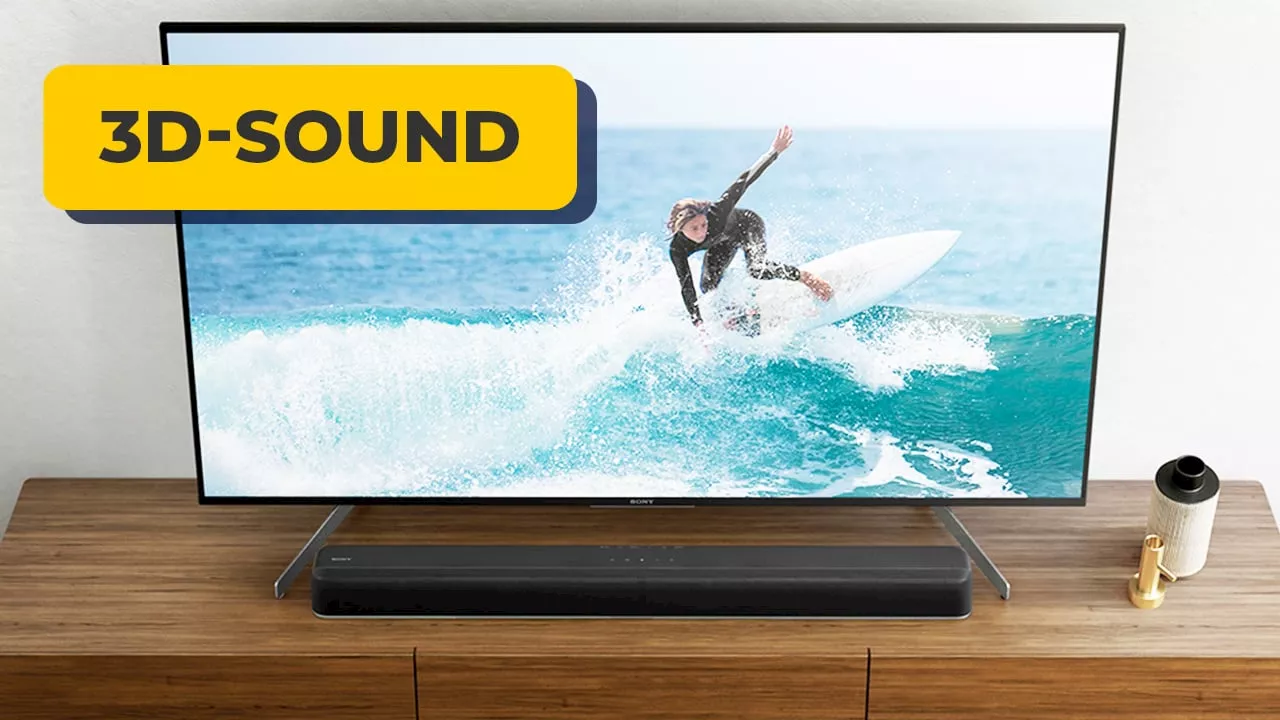 Sony-Soundbar zum unschlagbaren Preis: Holt euch Dolby Atmos für unter 250 Euro ins Heimkino