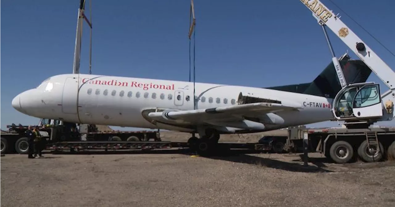 A big piece of Saskatoon airline history departing for Lethbridge