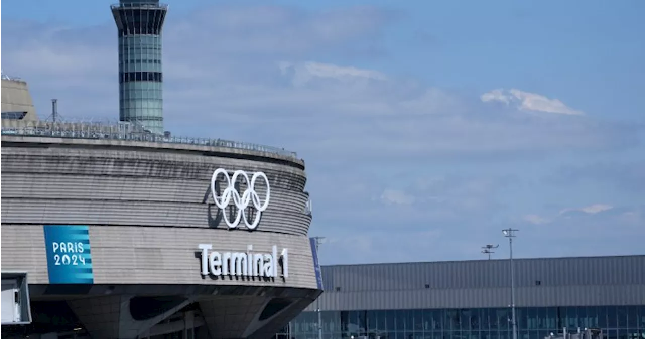 Paris skies closed for business during Olympics opening ceremony