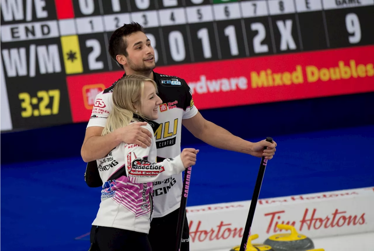 Canada on cusp of playoffs at mixed doubles curling worlds with 10-4 win over China