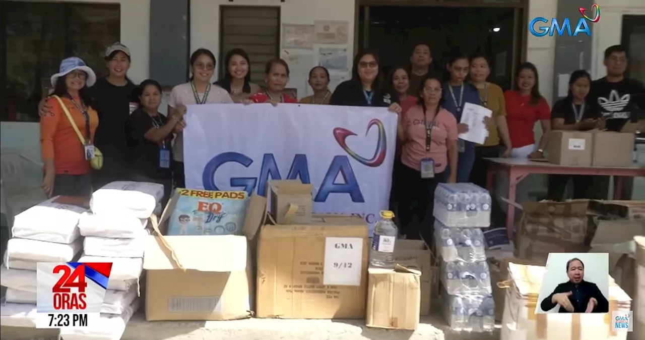 4K Oriental Mindoro residents affected by extreme heat receive help from GMA Kapuso Foundation