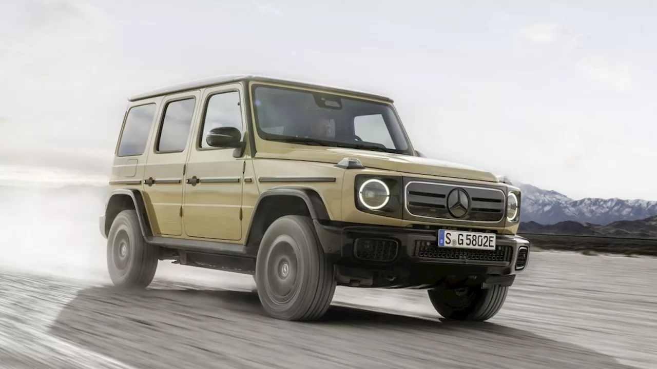 ​Elektroauto Mercedes G 580 EQ​: Erste elektrische G-Klasse kommt im Sommer