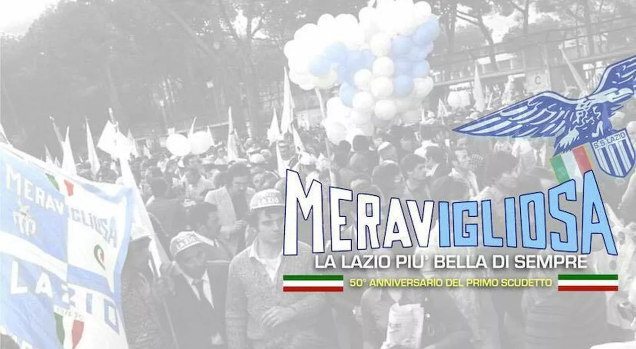 “Lazio Meravigliosa”: a Rieti la penultima tappa del tour che celebra i 50 anni del primo scudetto biancoceles