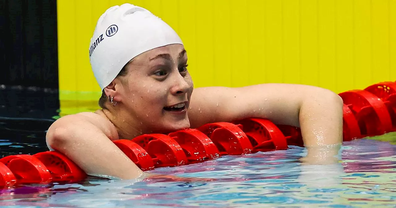 Róisín Ní Riain claims second gold medal at European Para Swimming Championships