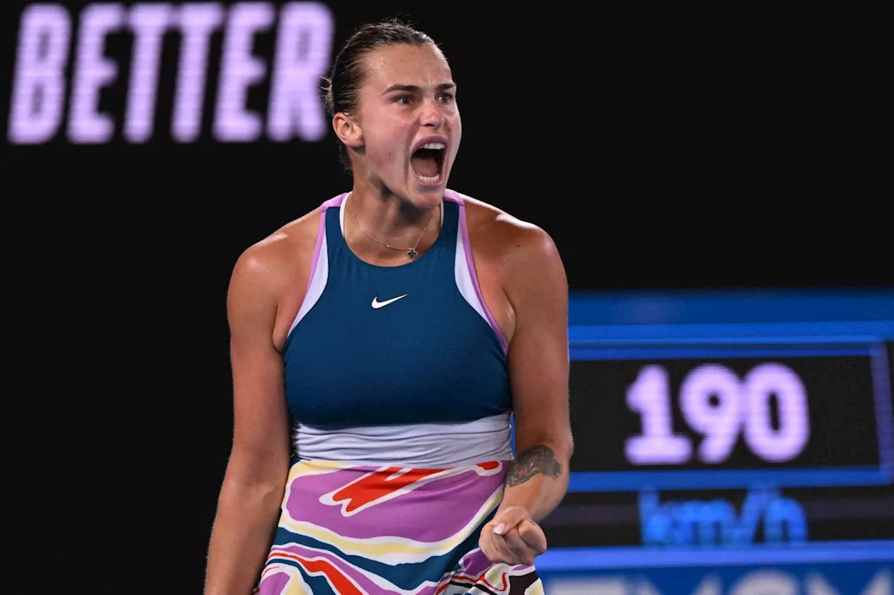 Número 2 do mundo, Sabalenka causa polêmica ao dizer que prefere ver tênis masculino: 'Mais estratégico'