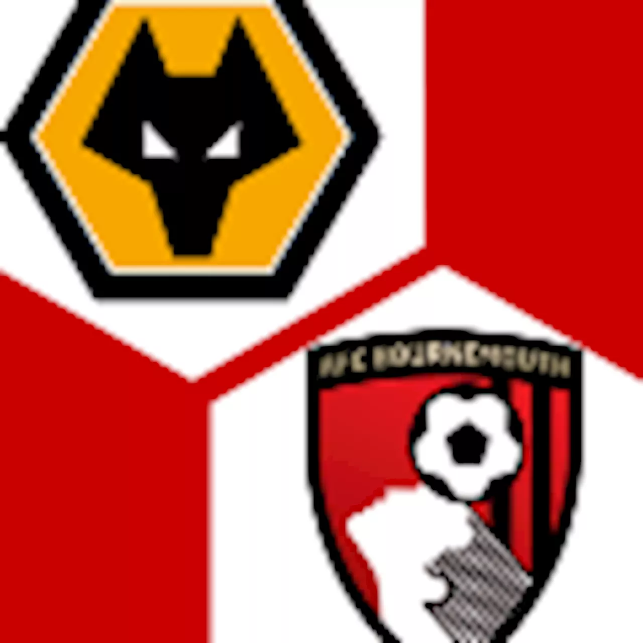  Wolverhampton Wanderers - AFC Bournemouth : | 29. Spieltag