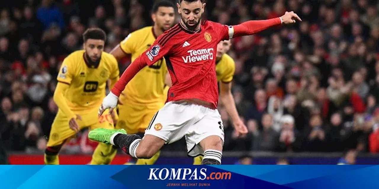 Hasil Man United Vs Sheffield United 4-2: Roket Fernandes, Setan Merah Menang