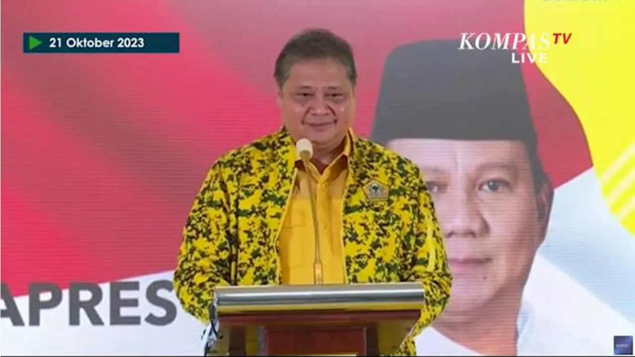 Airlangga: Jokowi dan Gibran Sudah Masuk Sudah Masuk Keluarga Besar Golkar