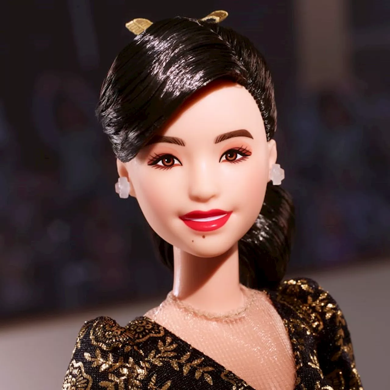 Olympian Kristi Yamaguchi is 'tickled pink' to inspire a Barbie doll