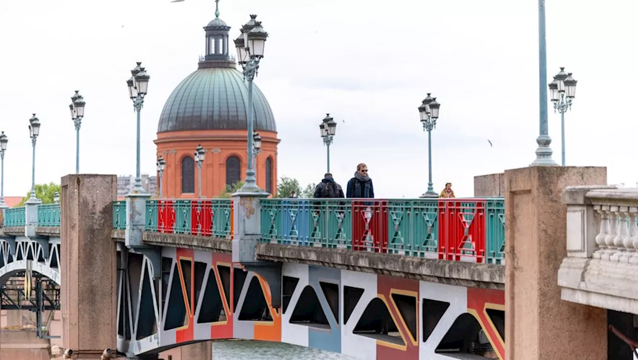 Toulouse : c’est quoi ces travaux de peinture sur le Pont Saint-Pierre ?