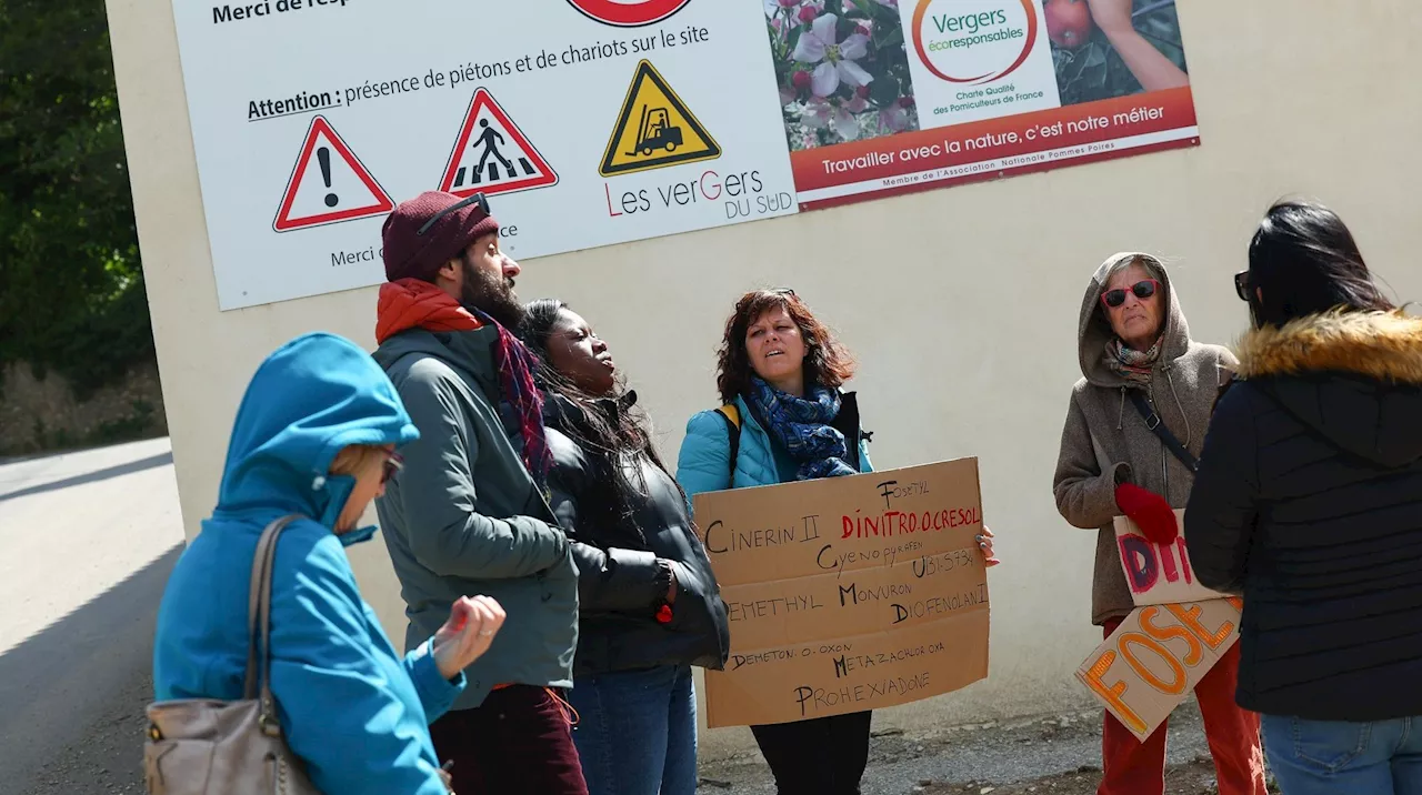 Victimes de pesticides, des riverains du secteur des Mées vont à la rencontre des arboriculteurs