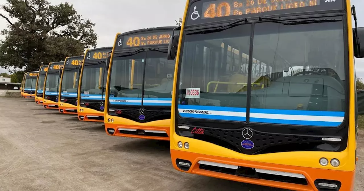 Transporte urbano: Coniferal larga con frecuencias de 11 minutos en la línea 40