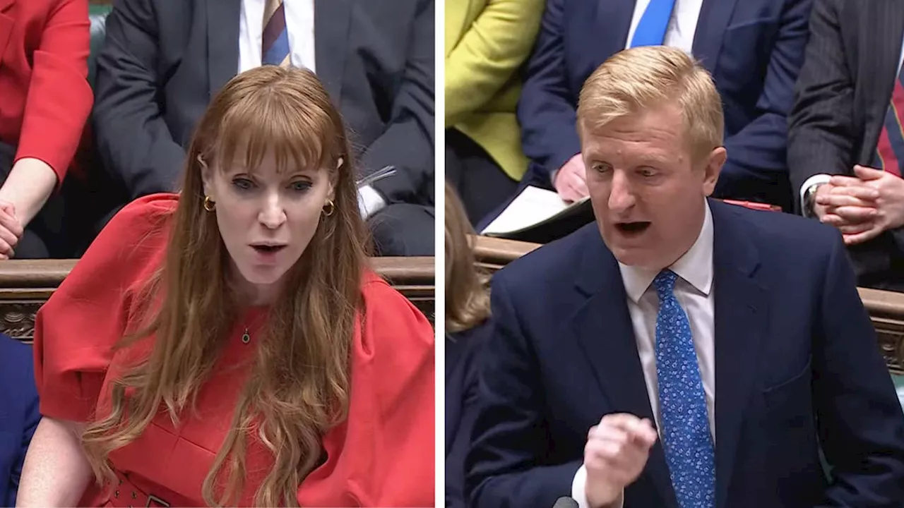 Angela Rayner brands Rishi Sunak 'pint-sized loser' during feisty exchange during PMQs