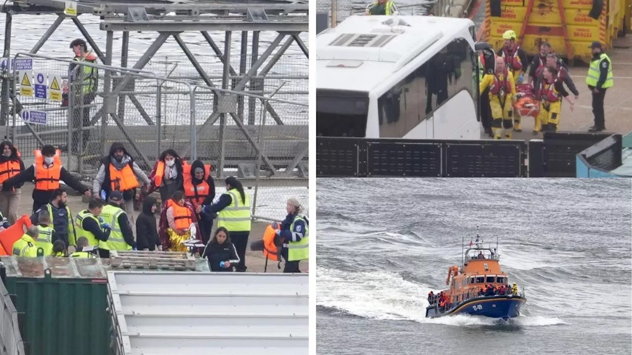 Three arrests after five migrants, including child, die trying to cross Channel