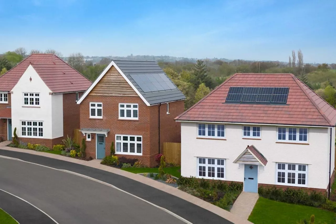 Aerial film shows huge progress on new homes in Leeds village