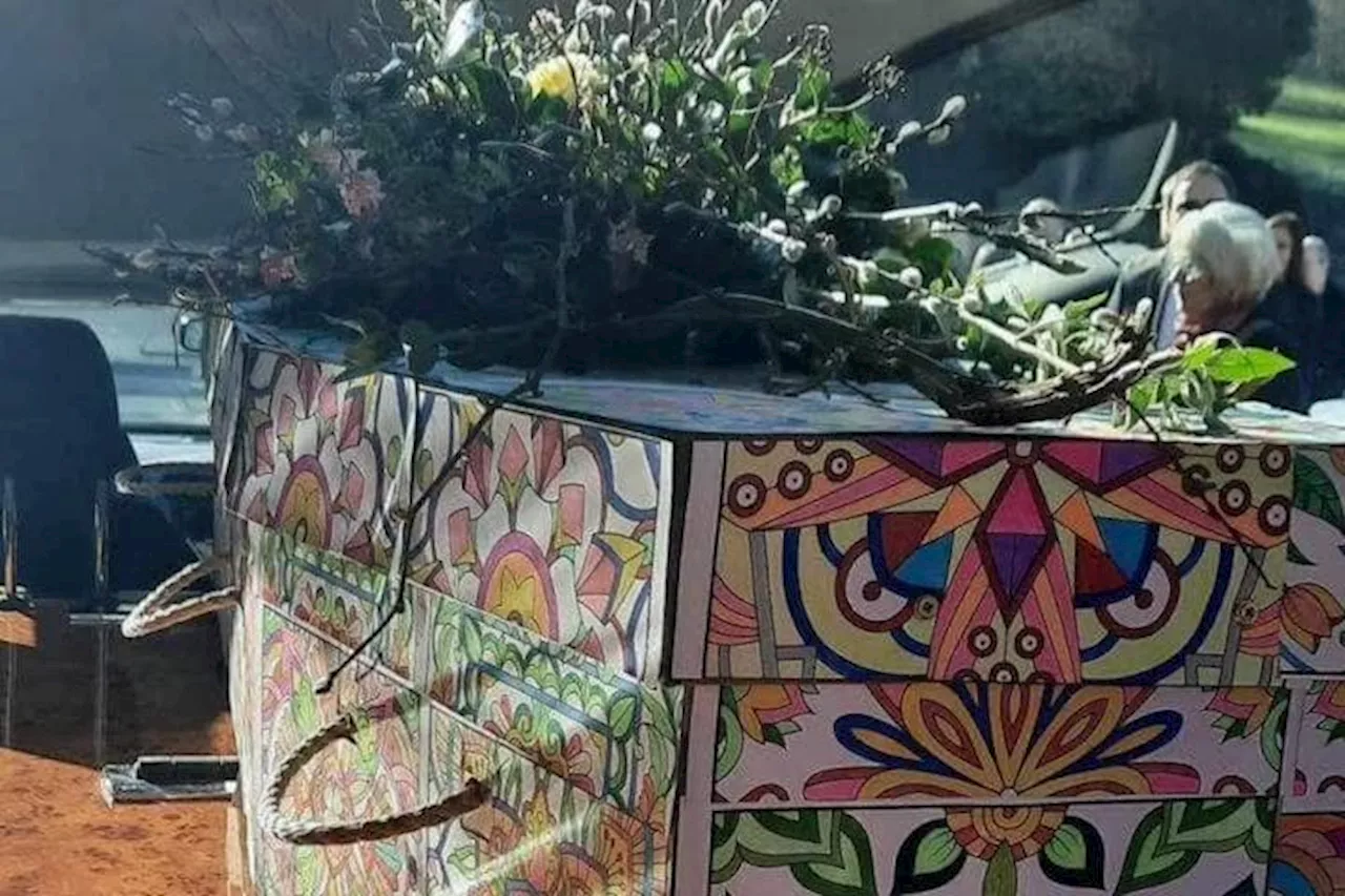 – creative Huddersfield dad honoured with colourful coffin after falling in lo