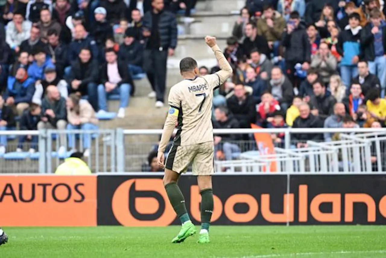 Le PSG s'impose à Lorient et se rapproche encore du titre en Ligue 1