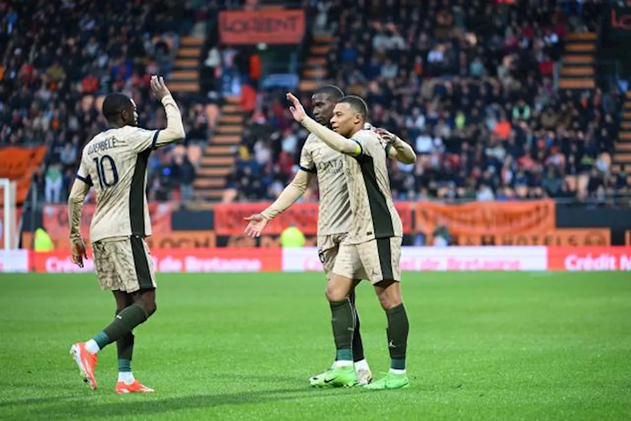 Mbappé-Dembélé, la tournée des artistes du PSG à Lorient