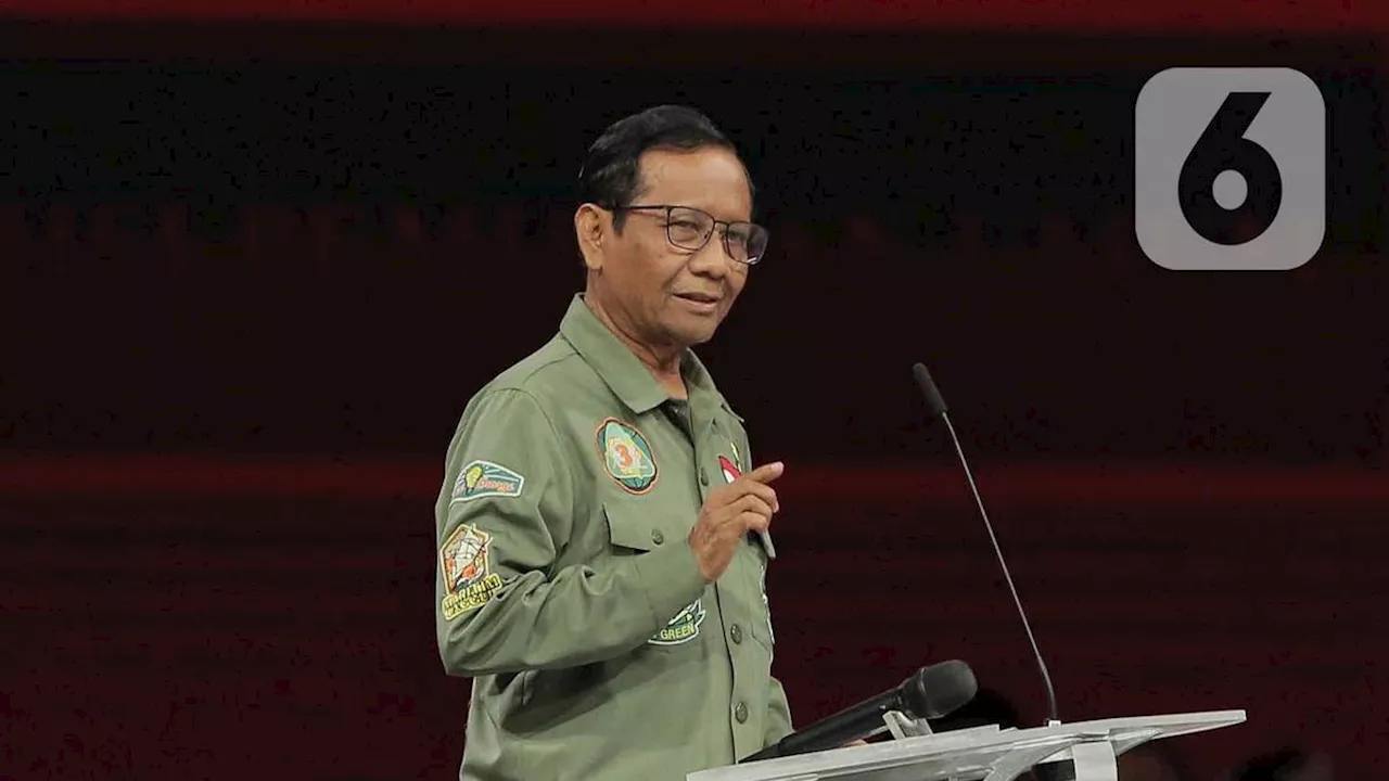 Mahfud Md: Saya Menyesal Tidak Hadiri Penetapan Prabowo-Gibran