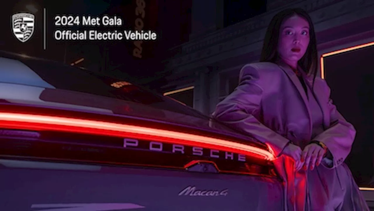 Porsche named official electric vehicle of 2024 Met Gala