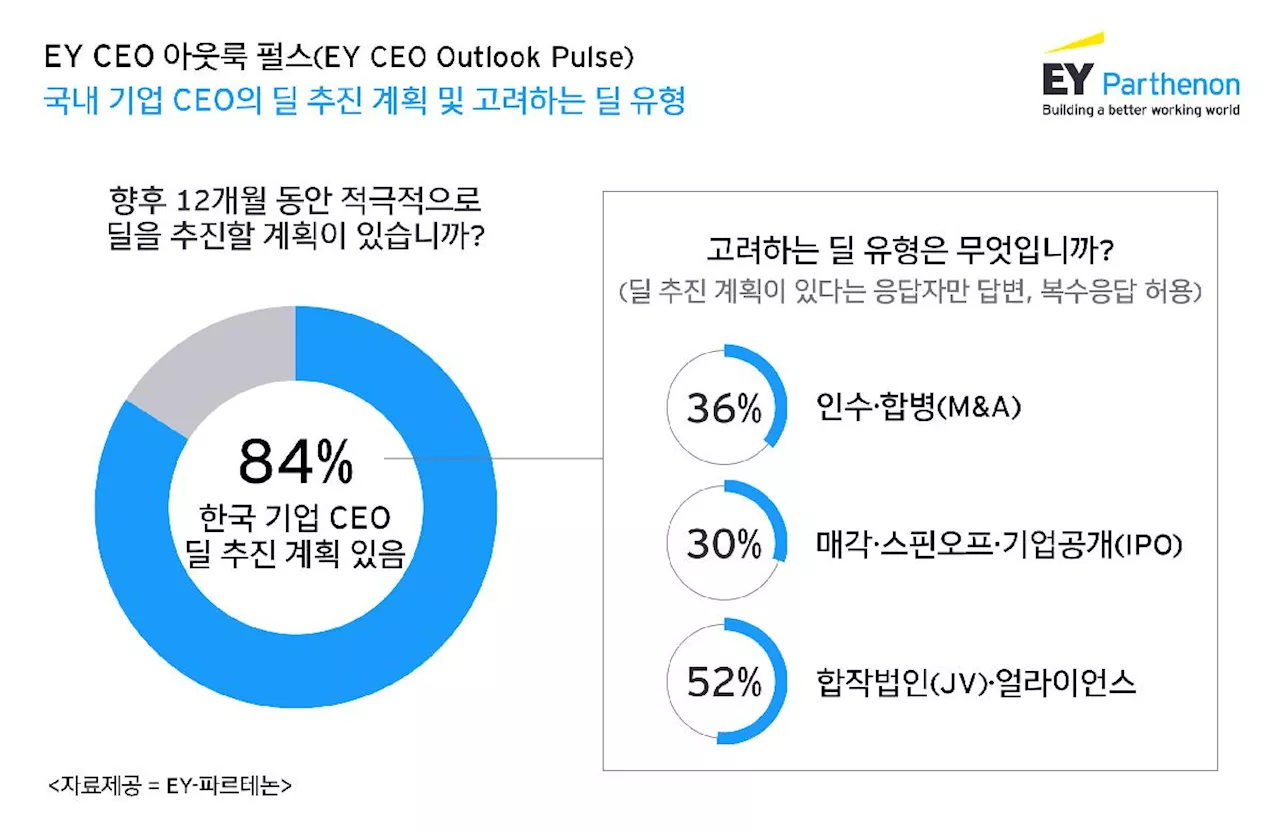 국내 CEO 및 글로벌 PE “올해 딜 시장 본격 회복 기대”