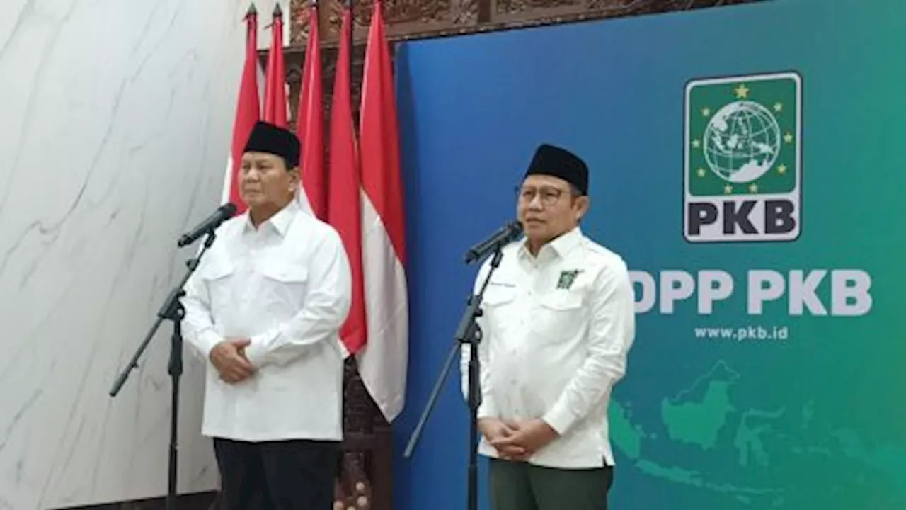 Prabowo Sambut Baik Ajakan Kerja Sama Cak Imin