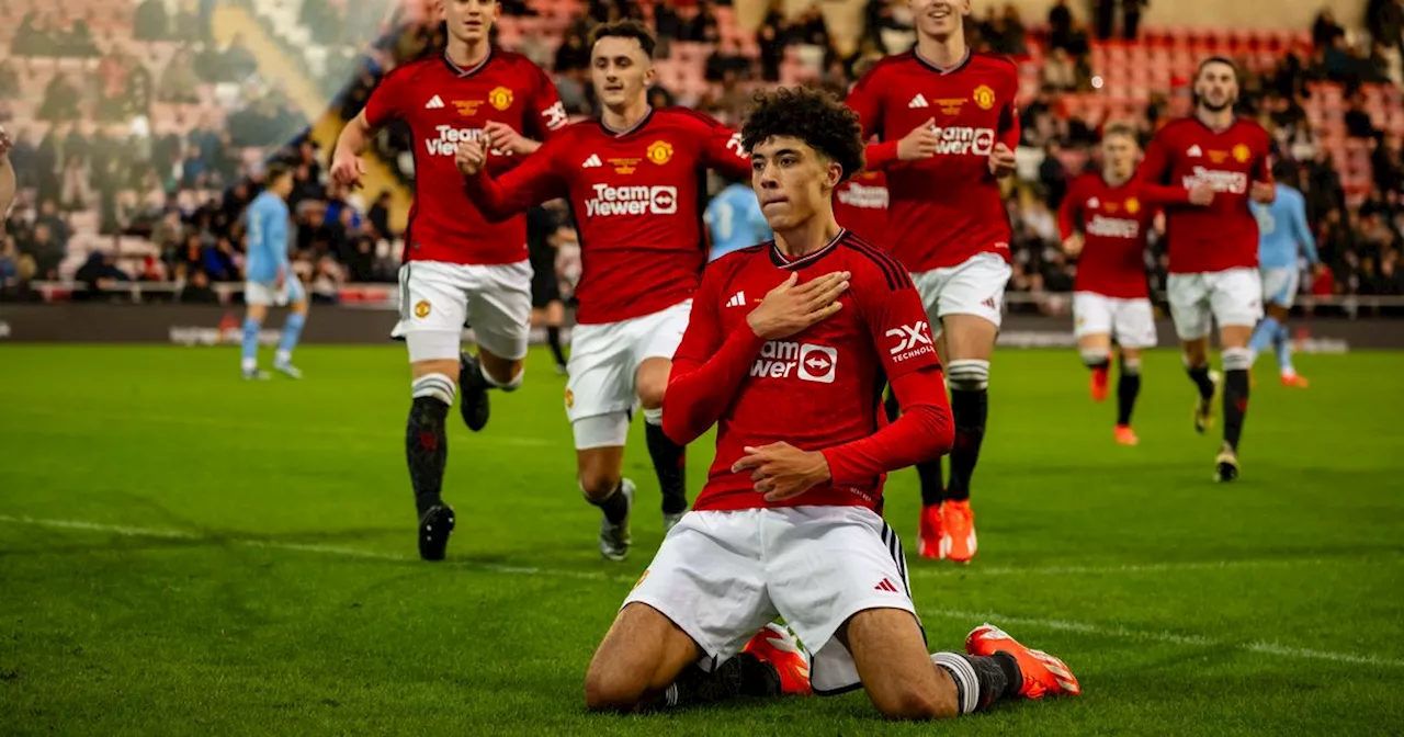 Man Utd's U18 goal machine in squad vs Sheffield United