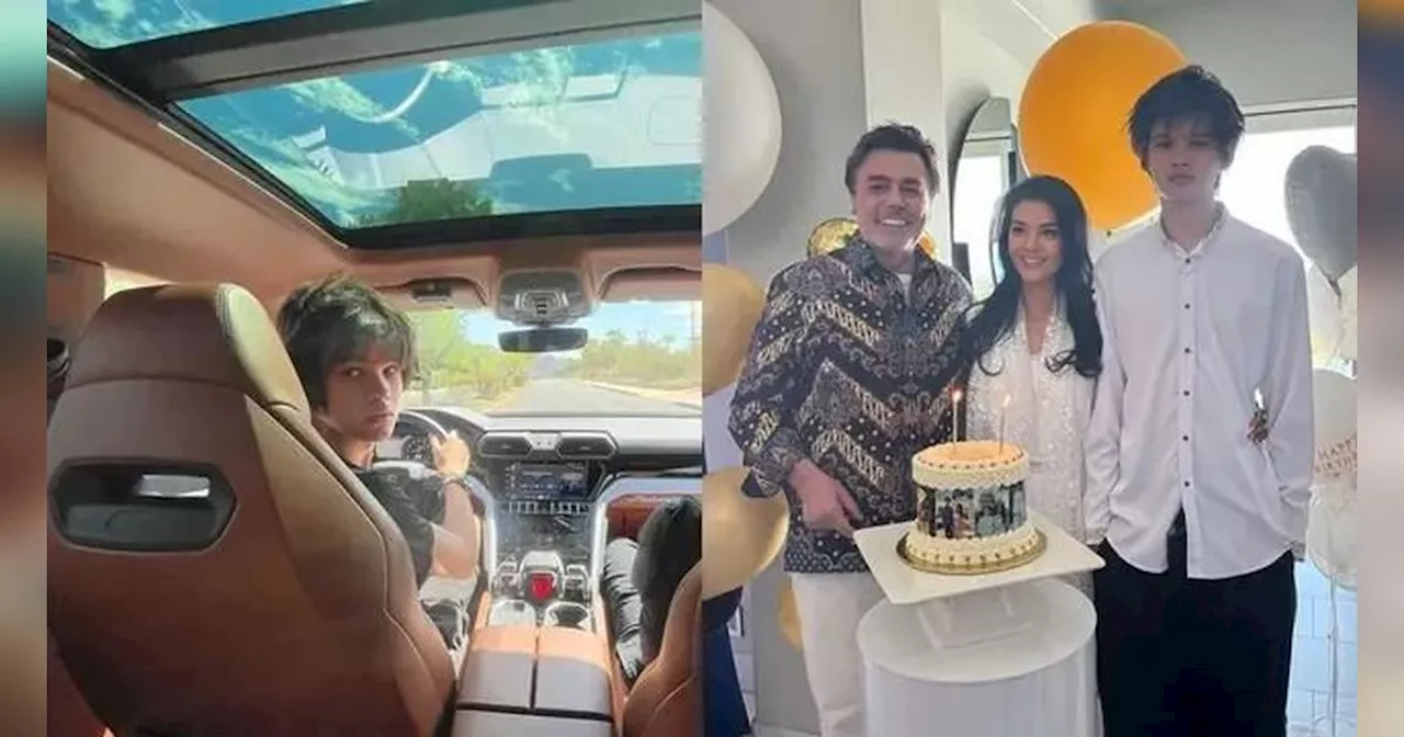 Potret Armand Anak Farah Quinn Kini Usia 17 Tahun, Sudah Boleh Nyetir Lamborghini