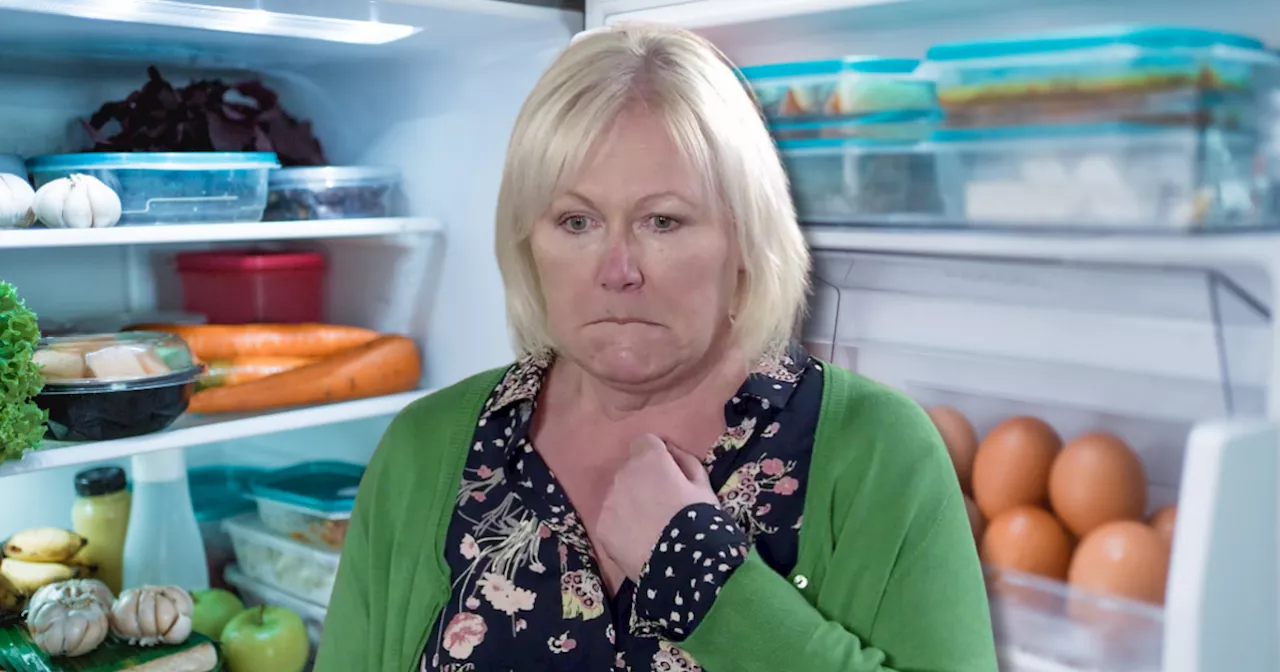 What, pray tell, is going on with Eileen's bizarre fridge in Corrie?