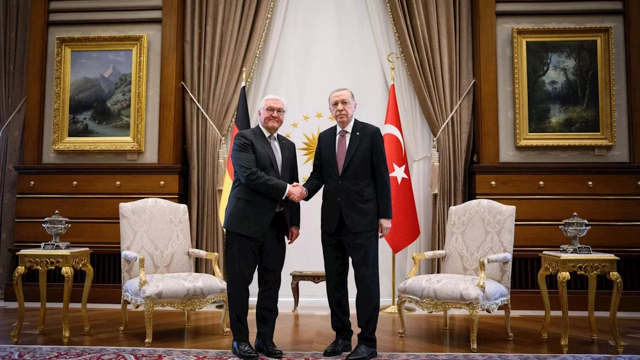 Steinmeier in Ankara mit Erdogan zusammengetroffen