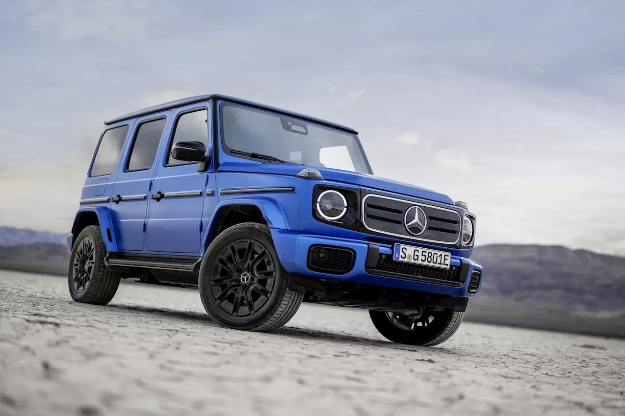 2025 Mercedes-Benz G-Class EV packs 116-kwh battery, quad-motor powertrain