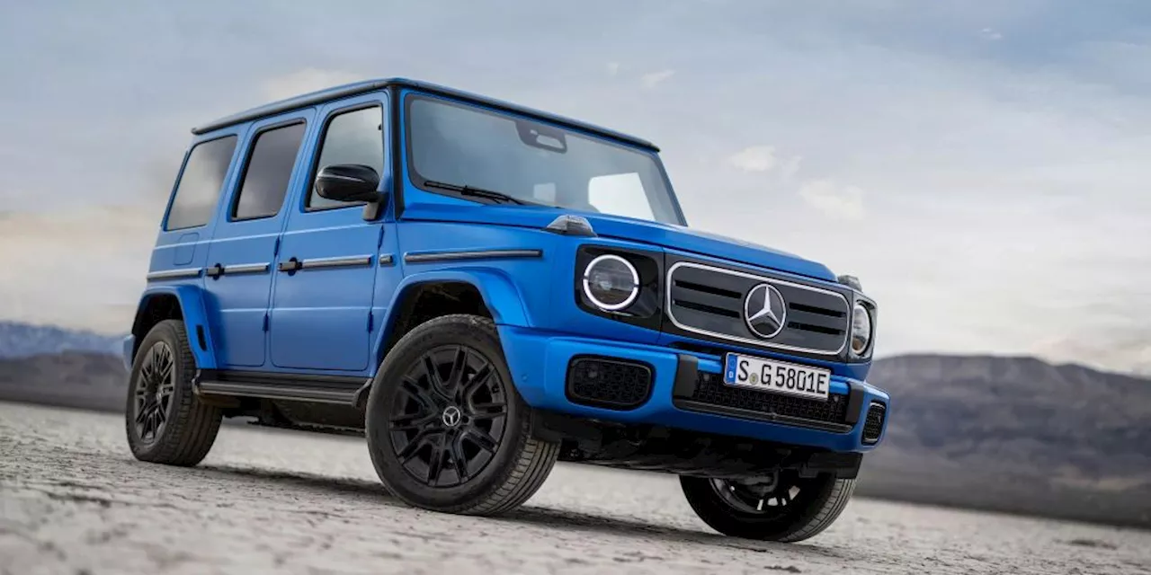 Saurier unter Strom: Mercedes G-Klasse jetzt auch elektrisch